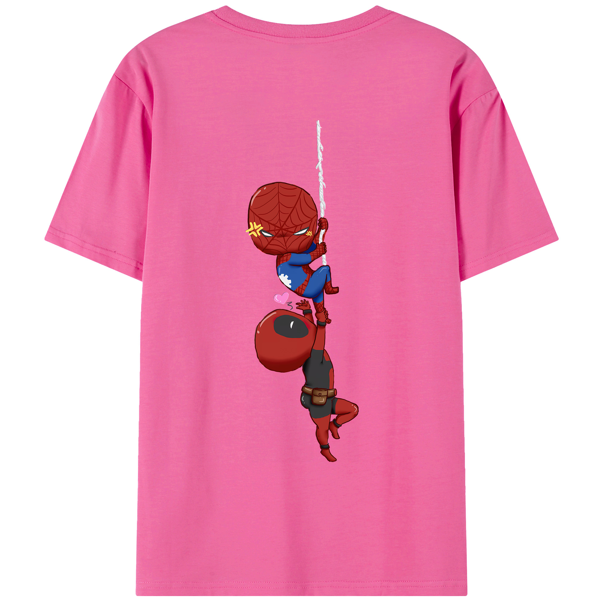 （画像用） Deadpool デッドプール レディース半袖Tシャツ(バックプリント)